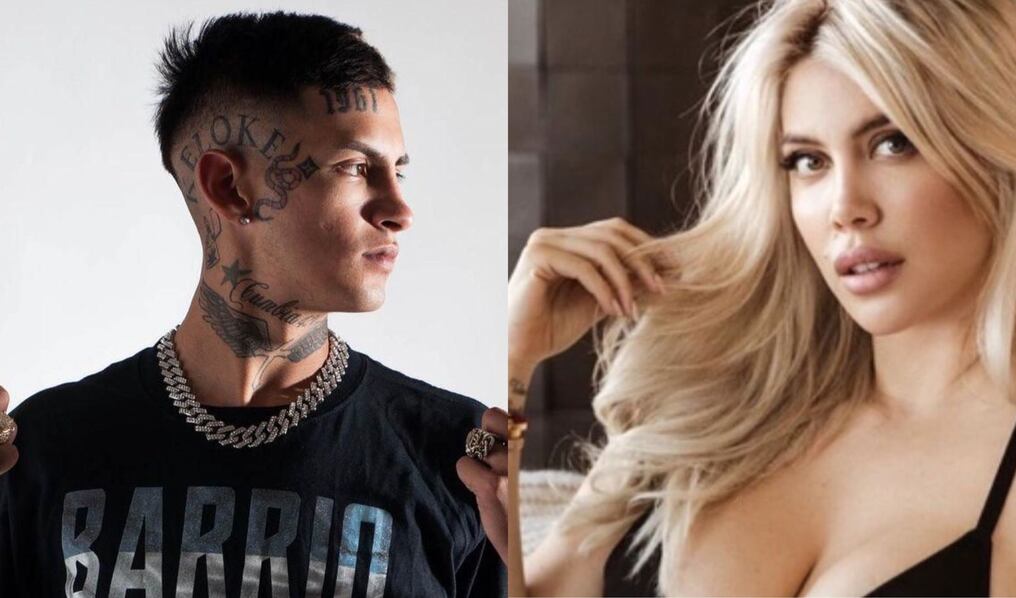Wanda Nara y L-Gante estarían saliendo, según rumores por parte de la prensa argentina. Foto: gentileza.