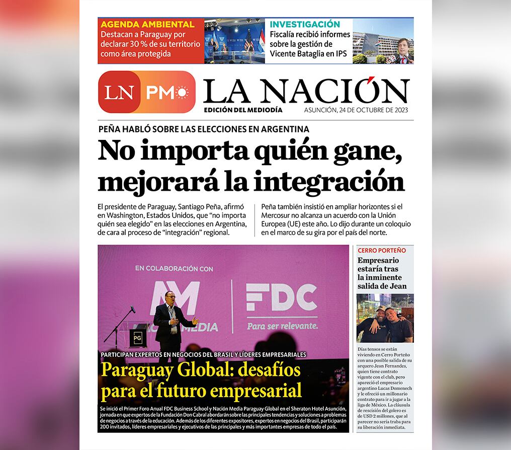 LN PM: edición mediodía del 24 de octubre