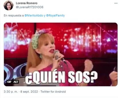 Una usuaria de Twitter alegó que la corona inglesa desconoce a Marito. Foto: Gentileza. 
