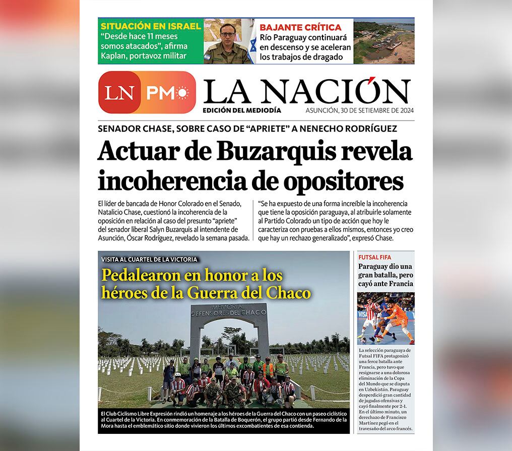 LN PM: edición del 30 de setiembre