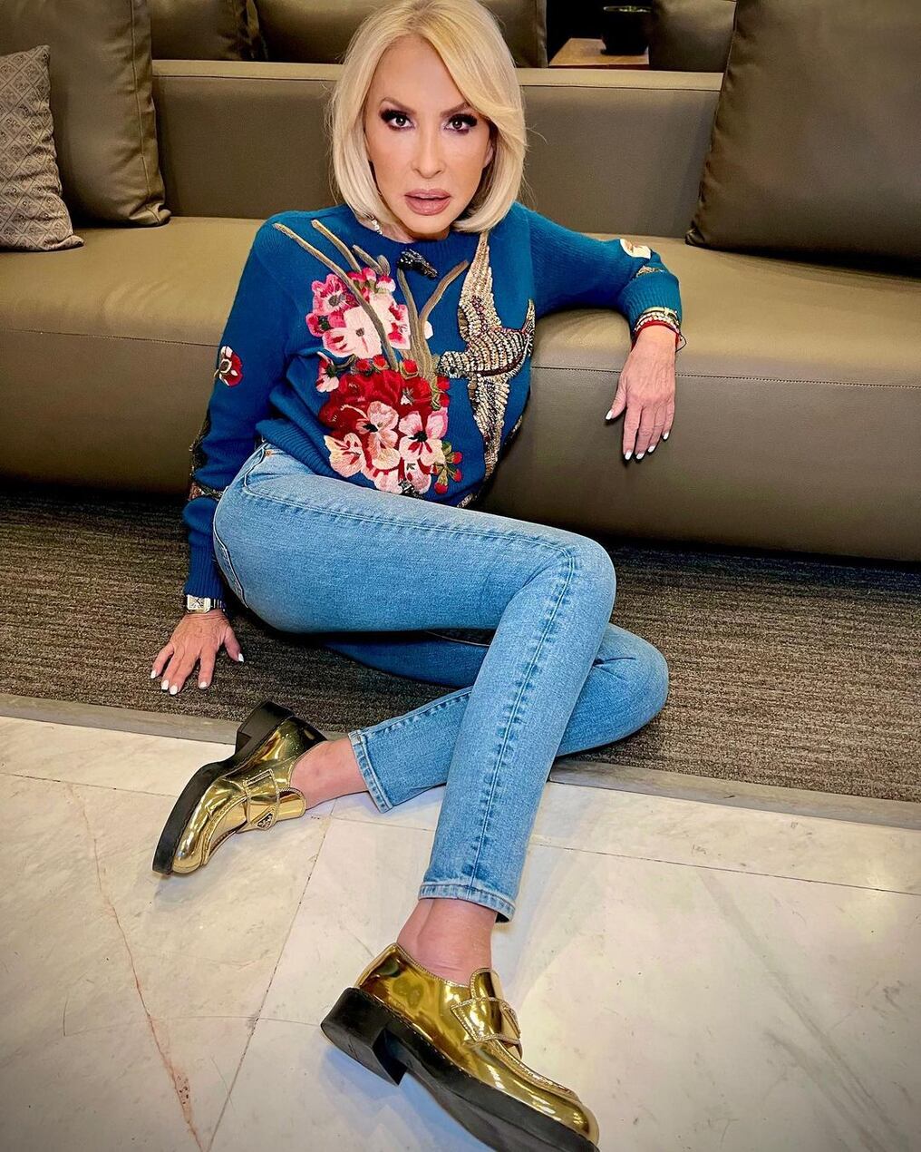 Defendiendo a Nadia Ferreira, la conductora de Tv recordó que también tuvo un novio 35 años más grande que ella. Foto: Instagram.