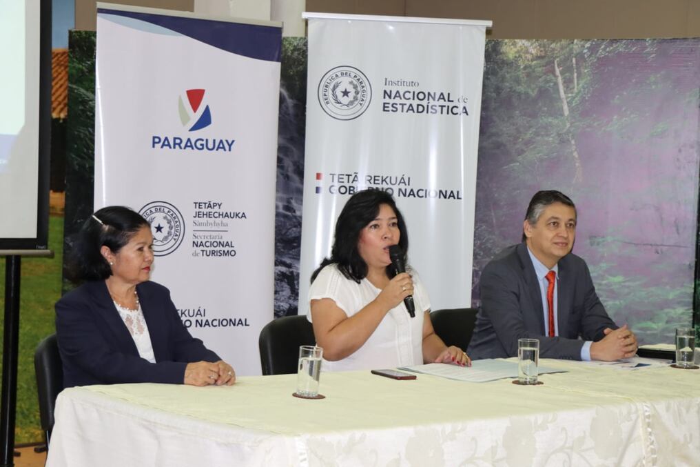 Este jueves se realizó la presentación del diseño metodológico para realizar las encuestas de Turismo Interno y Emisor y Turismo Receptivo 2023. Foto: Gentileza.