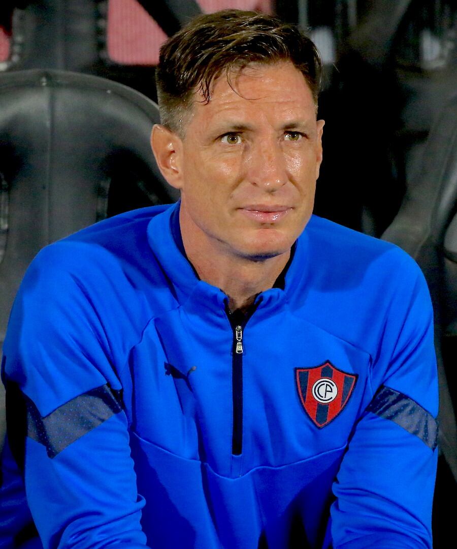Facundo Sava, técnico azulgrana.FOTO:ARCHIVO