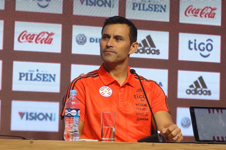 Justo Villar, gerente deportivo de la Albirroja.