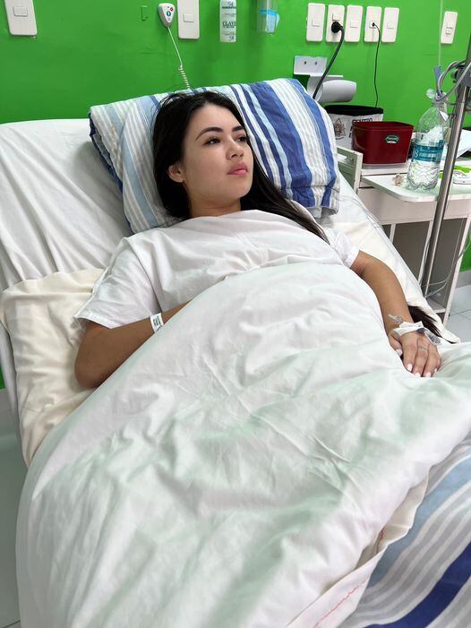 La conocida influencer Laurys Dyva contó en redes sociales que fue hospitalizada. Foto: Facebook.