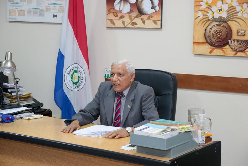 Hermes Medina Oviedo vuelve a asumir la presidencia del Tribunal Electoral de la Capital Primera Sala, durante el mandato del primer semestre del 2023. Foto: Gentileza.
