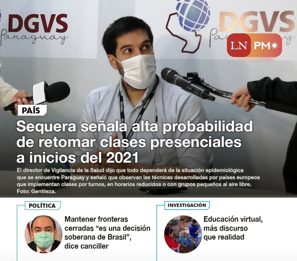LN PM: Las noticias más relevantes de la siesta del 25 de setiembre