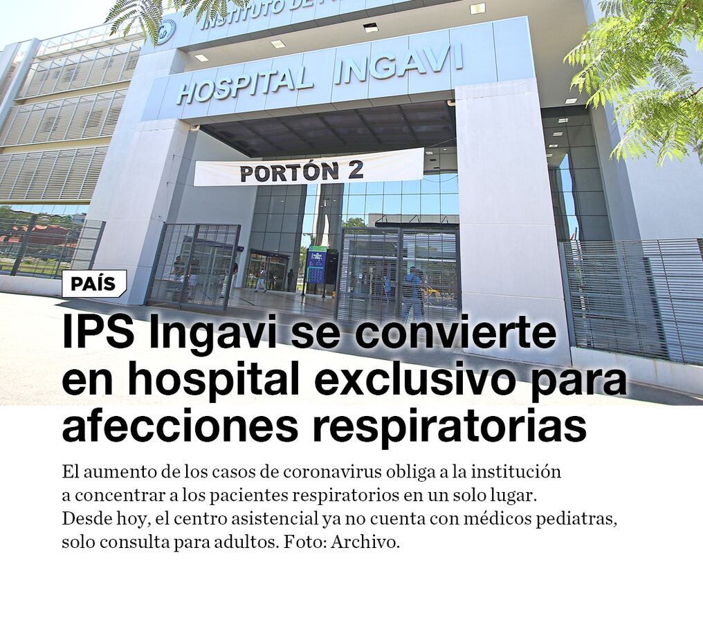 IPS Ingavi se convierte en hospital exclusivo para afecciones respiratorias
