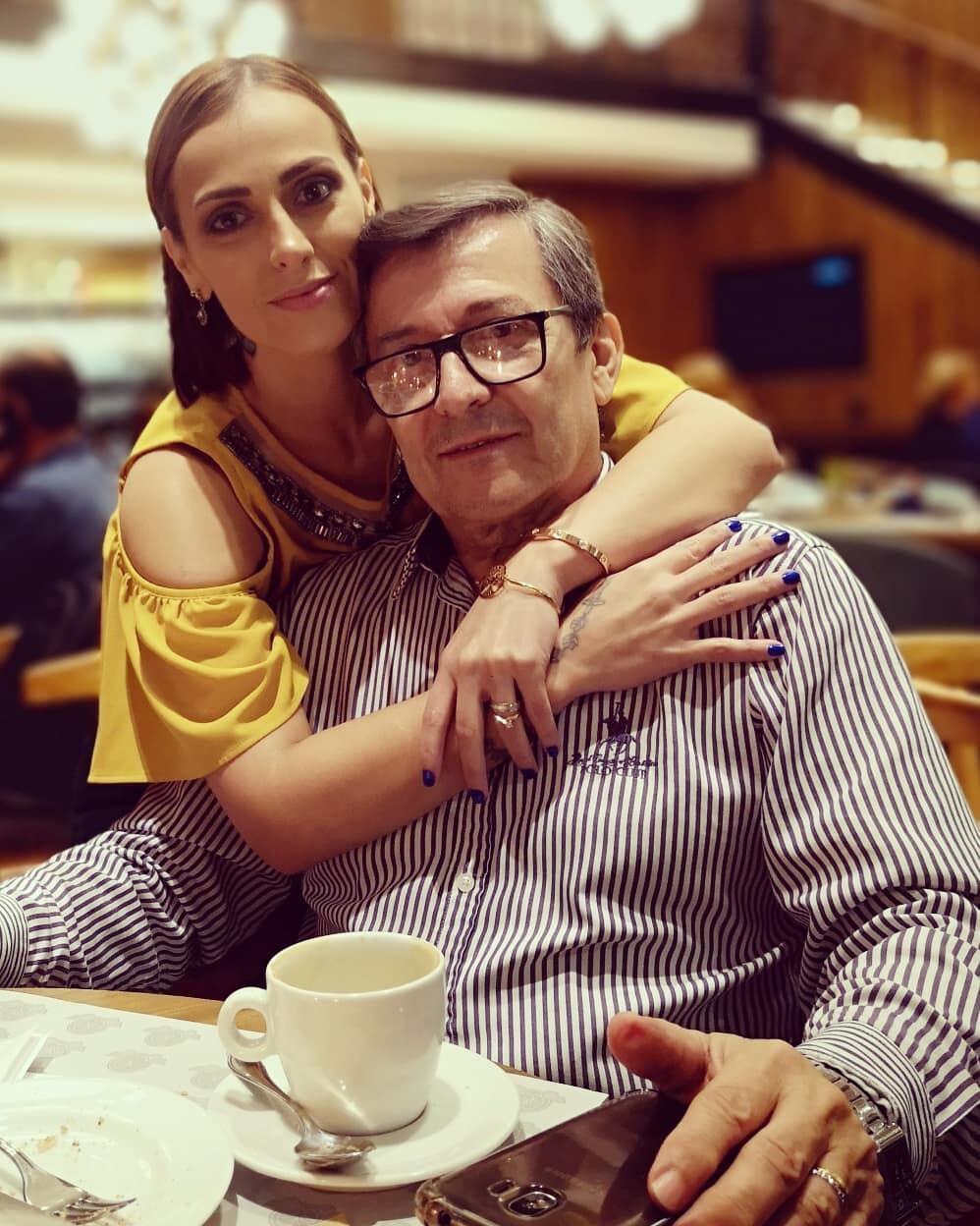 La nutricionista y esposa del conductor de TV José Ayala recordó en Instagram a su padre, el profesor doctor José Aníbal Gómez Cantore. Foto: Gentileza.