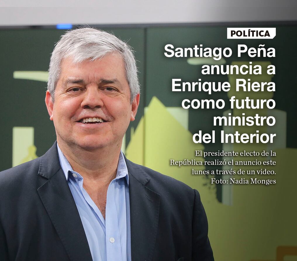 Santiago Peña anuncia a Enrique Riera como futuro ministro del Interior