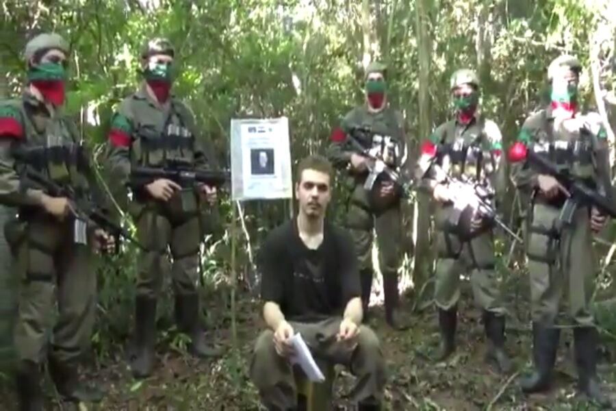 El joven Franz Wiebe fue liberado tras permanecer secuestrado 214 días por el grupo criminal autodenominado Ejército de Pueblo Paraguayo (EPP), luego que los familiares de la víctima cumplieron con la exigencia de la entrega de víveres. Foto: Gentileza.