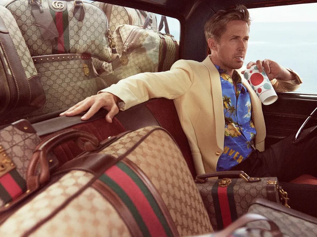 Ryan Gosling en la magia de viajar como la nueva imagen de Gucci Savoy