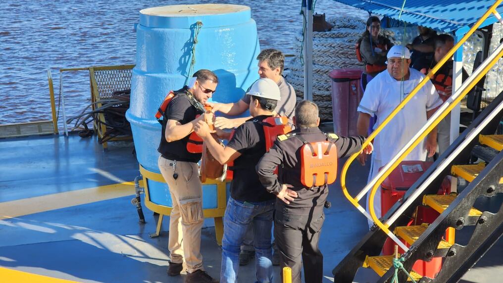 El fiscal Joel Díaz lidera las pesquisas en torno al caso de la muerte de un tripulante de una embarcación en Concepción. Foto: Gentileza