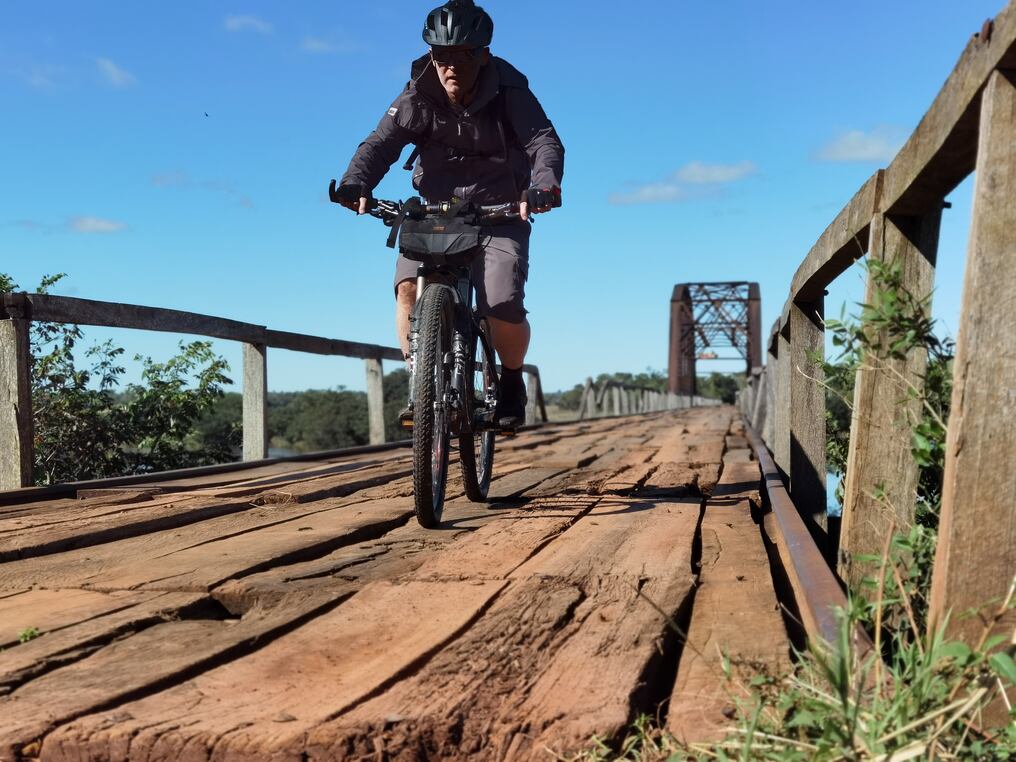 El proyecto de la bicisenda más larga de Sudamérica fue realizado de la mano de Jero Buman. Foto: Gentileza.