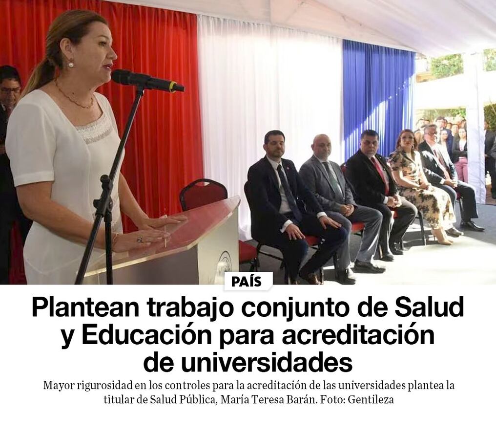 Plantean trabajo conjunto de Salud y Educación para acreditación de universidades