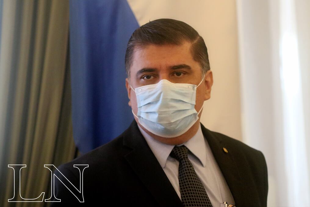 Ministro de Salud, doctor Julio Borba. Foto: Pánfilo Leguizamón. 