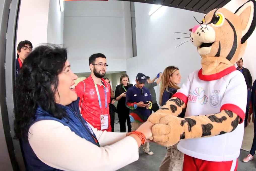 Sofía Montiel, ministra de la Senatur, resaltó la importancia del desarrollo en nuestro país de los Juegos Odesur. Foto: Gentileza.