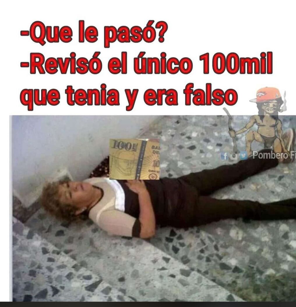 Los internautas recrearon el episodio en forma de memes. Foto: Gentileza. 