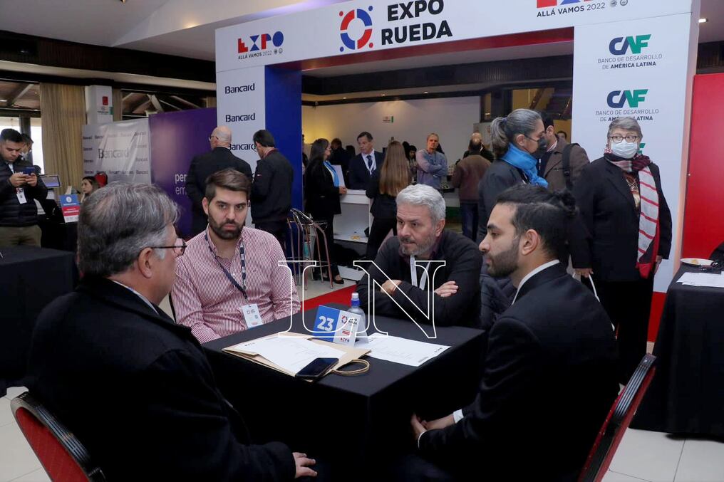 Martín Ruíz, organizador de la Expo Rueda mencionó que cada empresa logró al menos 10 reuniones. Foto: Eduardo Velázquez. 