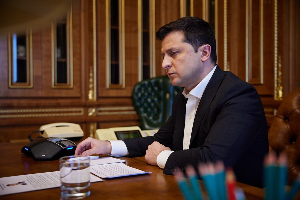 Volodimir Zelenski ejerce desde el 20 de mayo de 2019 como el sexto presidente de Ucrania. Foto: Gentileza.
