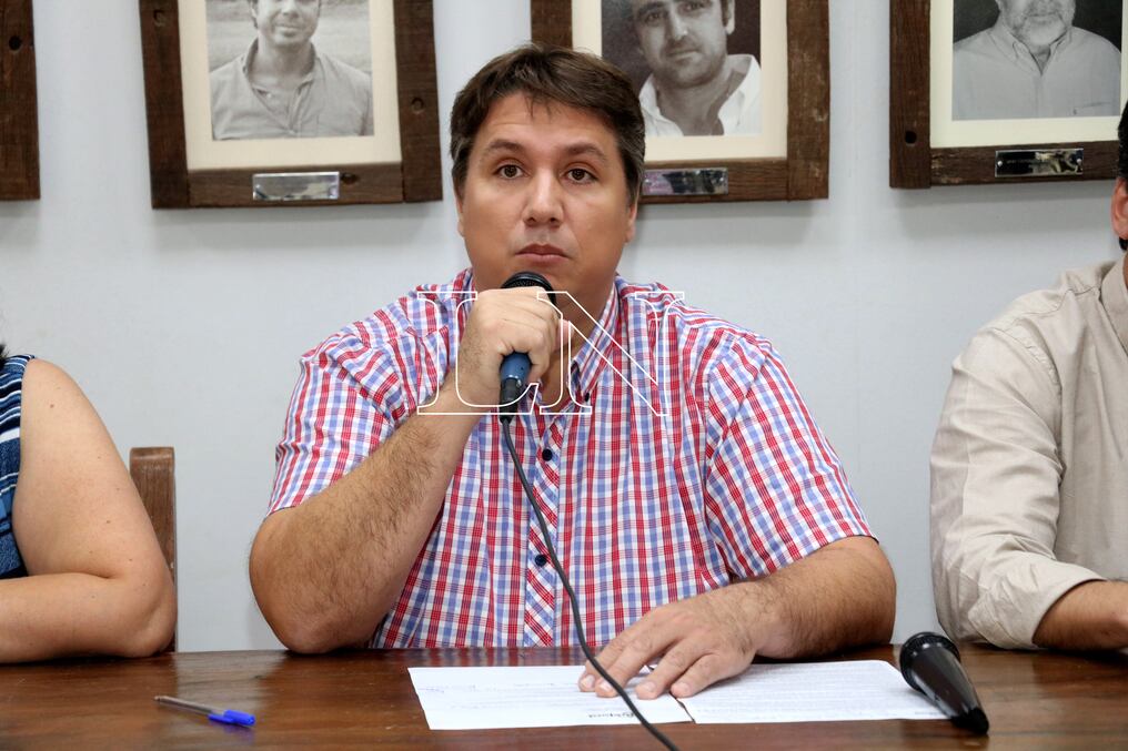 Oliver Ferreiro, presidente de la  Asociación Paraguaya de Criadores de Braford (APCB). Foto: Nadia Monges.
