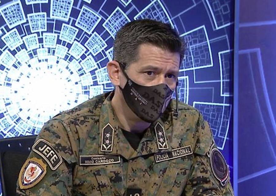 El jefe de Antisecuestros de la Policía Nacional, Nimio Cardozo, explicó que el detenido sería uno de los principales responsables del secuestro de la comerciante brasileña. Foto: Archivo.