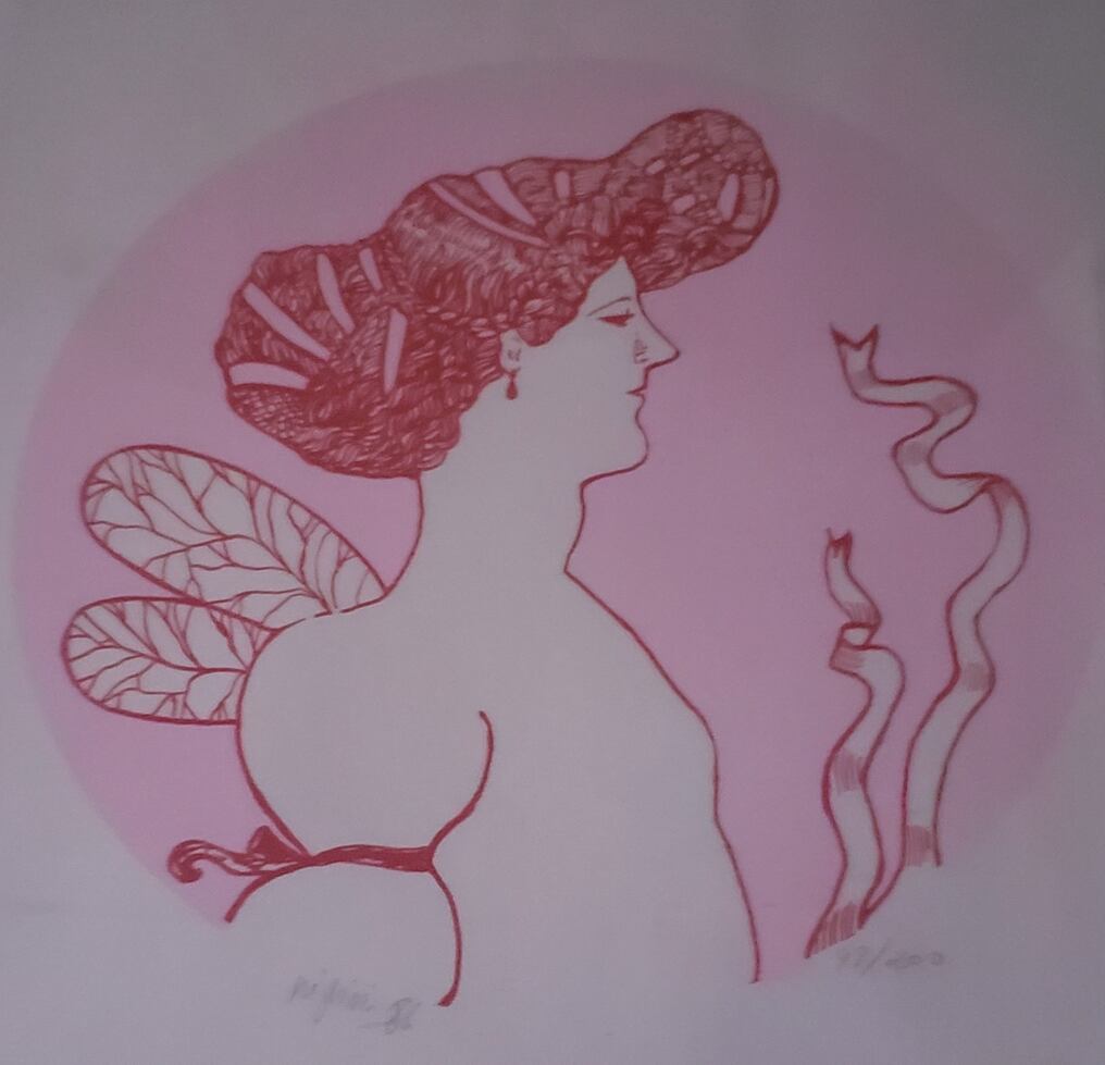 Ricardo Migliorisi. Serigrafía, 1986.
