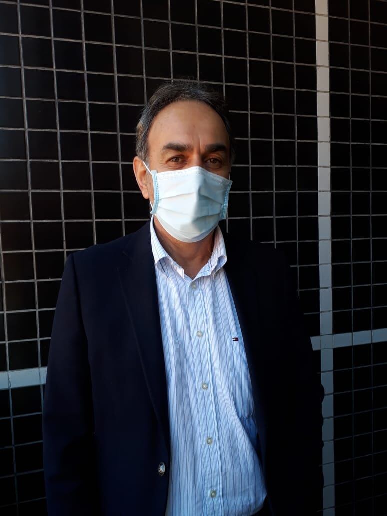 El senador Juan Darío Monges, fiel a su posición de no ejercer el papel de jueces en el Congreso Nacional, calificó de tropelía el hecho de generar estos planteamientos. Foto: Universo 970.