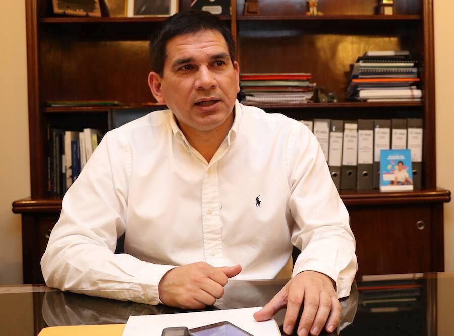 Juan Carlos Baruja, exgobernador de Paraguarí y candidato a senador por la Lista 1. Foto: Archivo.