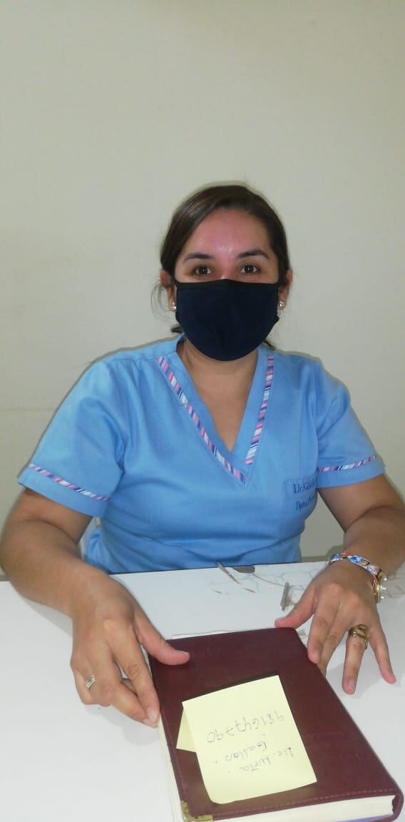 Lic. Gisela Bernal, de la Unidad de Psicología y Obesidad del Hospital de Clínicas. Foto: Gentileza.