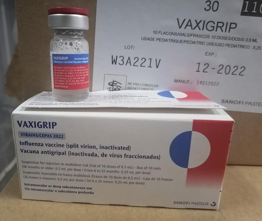 Las dosis para adultos llegarán el sábado 2 de abril y otro lote el siguiente jueves. Foto: Gentileza.