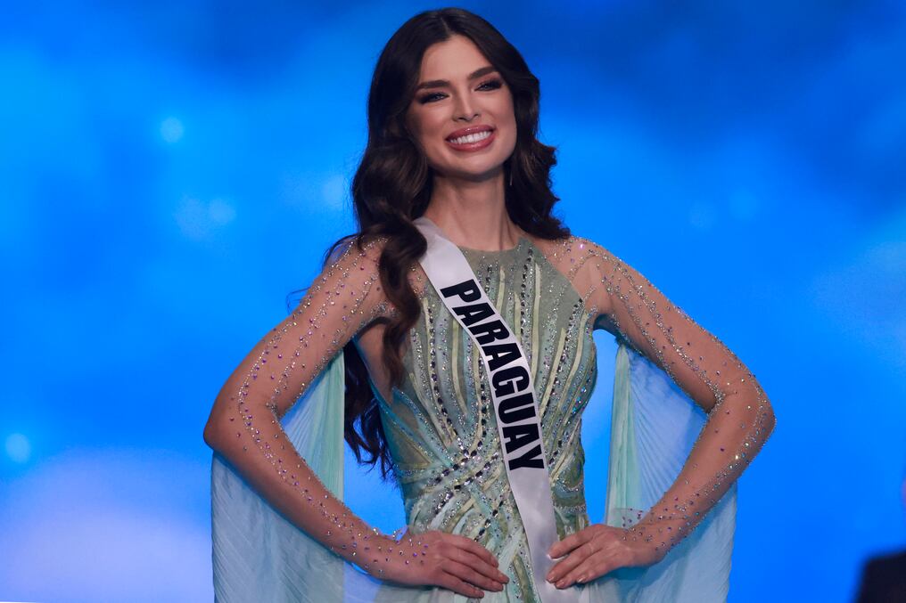 La reina de belleza de Paraguay adelantó que próximamente presentará una canción, anticipando el nuevo rumbo para su trayectoria profesional. Foto: AFP.