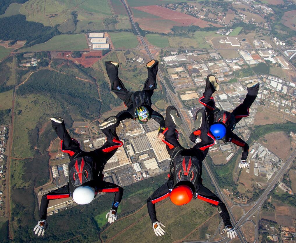 La competencia tendrá como ganador al equipo nacional que representará al país en el Campeonato Mundial de Paracaidismo 2022 a realizarse en octubre en Estados Unidos, Arizona. Foto: Gentileza.
