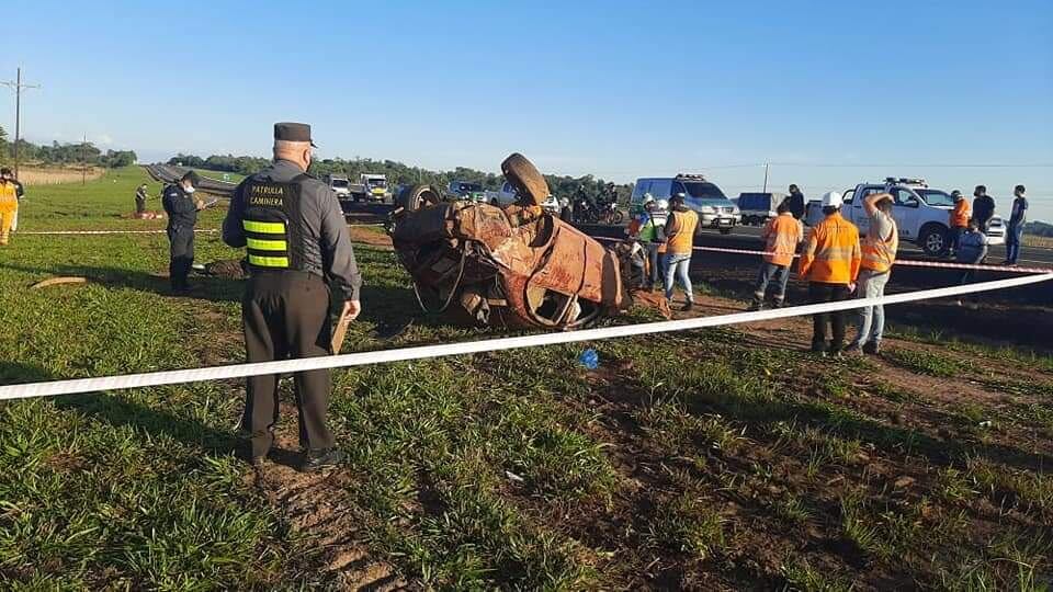 La falta de señalización adecuada en la zona de obras habría sido una de las causas del accidente. Foto: Gentileza.
