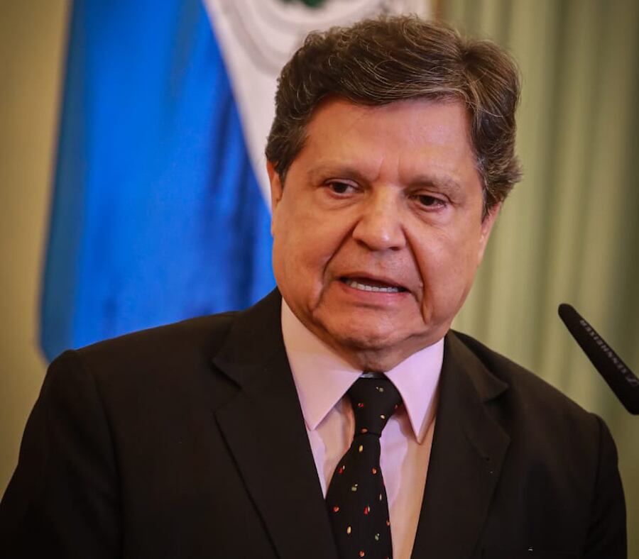 Euclides Acevedo, canciller nacional. Foto: Archivo.