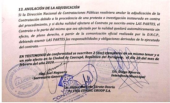 La administración de Diego Riveros contrató a VIZA de Víctor Zárate, quien ahora es su jefe de campaña.