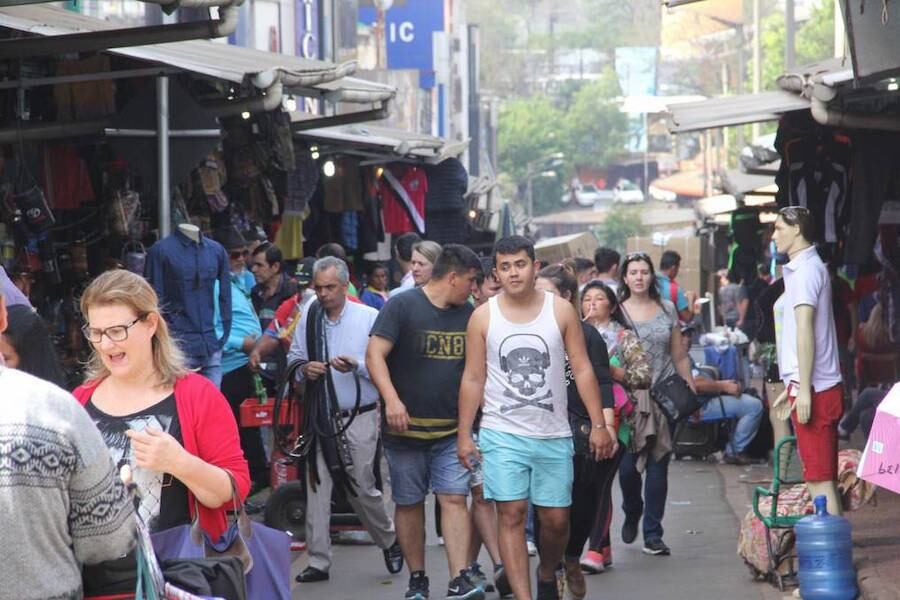 El comercio de frontera con Brasil muestra datos alentadores en lo que va del año, según la Cámara de Comercio. Foto: Archivo.
