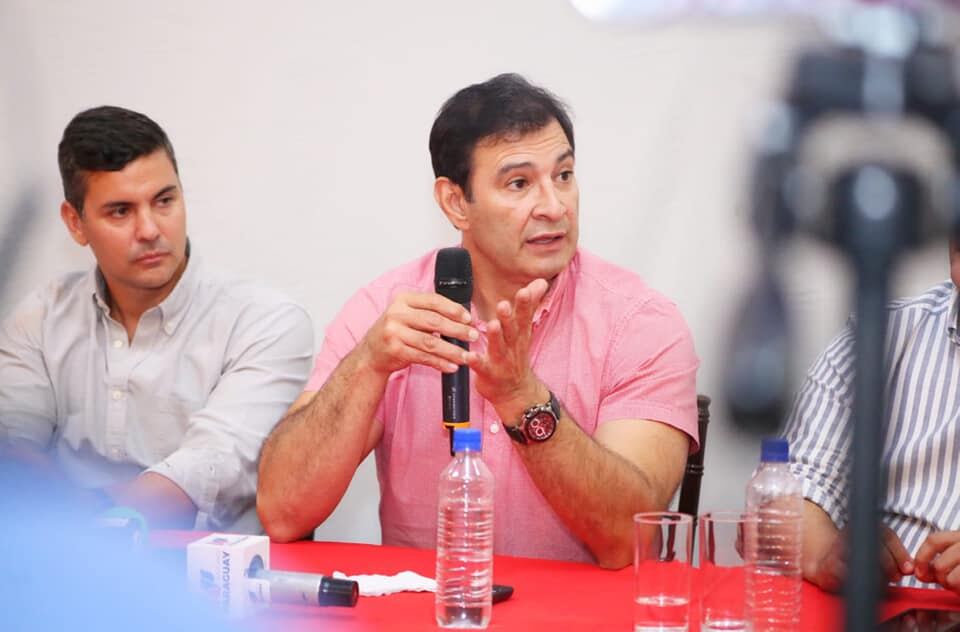 El legislador sostuvo que el candidato por la Concertación, Efraín Alegre, se equivocó en su planteamiento electoral. Foto: Gentileza.