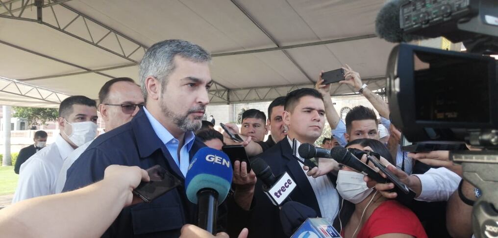 Mario Abdo Benítez, presidente de la República. Foto: Gentileza. 