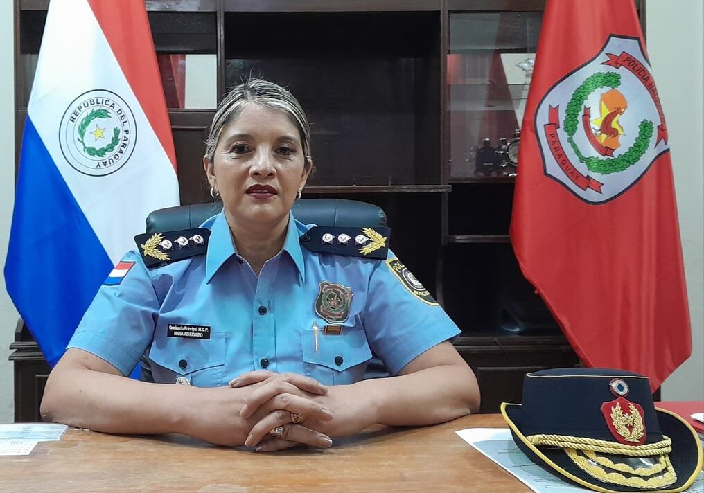 María Agustina Achucarro de Fernández asume en reemplazo de la comisaria María Elena Andrada, quien falleció el pasado 21 de febrero a causa de una complicada enfermedad. Foto: Gentileza.