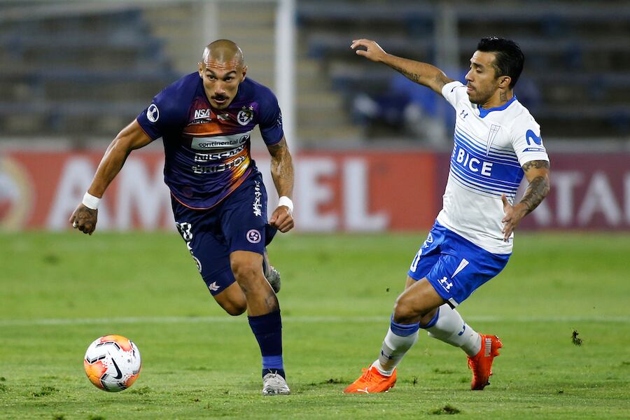 Richard Franco de Sol tuvo gran despliegue, pero no alcanzó para avanzar.FOTO:CONMEBOL