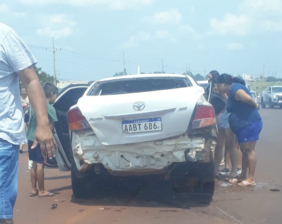 El fatal accidente ocurrió en horas de la mañana de este domingo 20 de febrero en la ruta PY05, a escasos metros del campo de exposiciones “Marcos Paredes Ramírez”. Foto: Gentileza.
