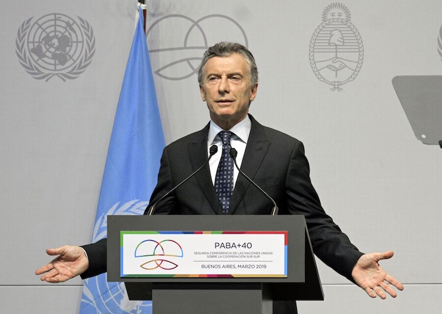 Mauricio Macri ha negado las acusaciones y sostuvo, en cambio, que su gobierno dio asilo en la embajada argentina de La Paz a funcionarios del gobierno de Morales. Foto: AFP.