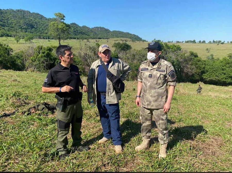 El encuentro del viernes se produjo a 29 km del campamento donde en setiembre murieron dos niñas, hijas de miembros del EPP.FOTO:GENTILEZA FISCALÍA