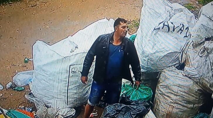 El hombre identificado como Albino López, de 37 años, había sido denunciado por disparar un arma de fuego y actuado en forma muy violenta contra una mujer el pasado 2 de mayo. Foto: Captura pantalla.