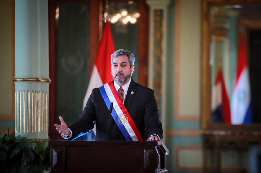 Hoy, durante su visita al Chaco paraguayo, el presidente hizo un breve resumen de su tercer periodo en el cargo. Foto: Archivo.