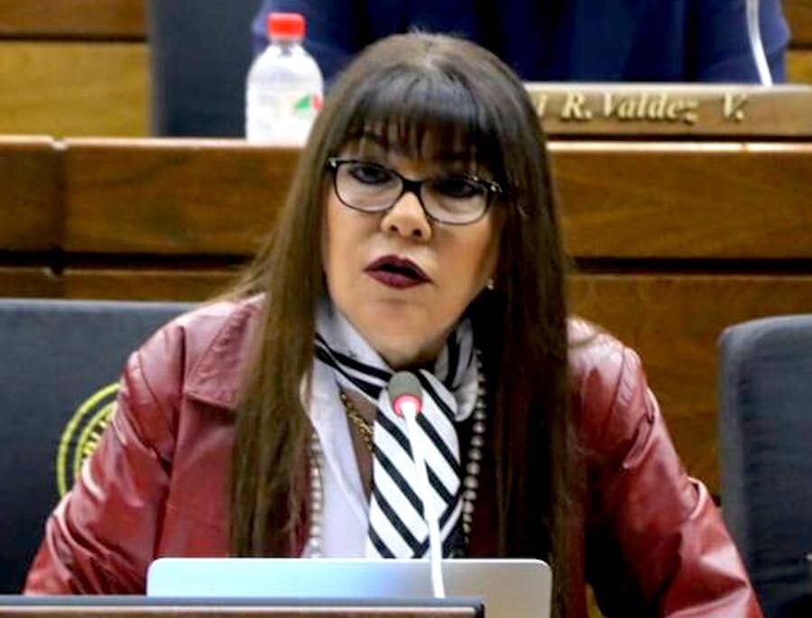 La diputada del PLRA Celeste Amarilla fue repudiada y declarada persona no grata por la Junta Municipal de Minga Guazú, a raíz del pedido de la comunidad salesiana María Auxiliadora y de la Asociación de Pioneros. Foto: Archivo.