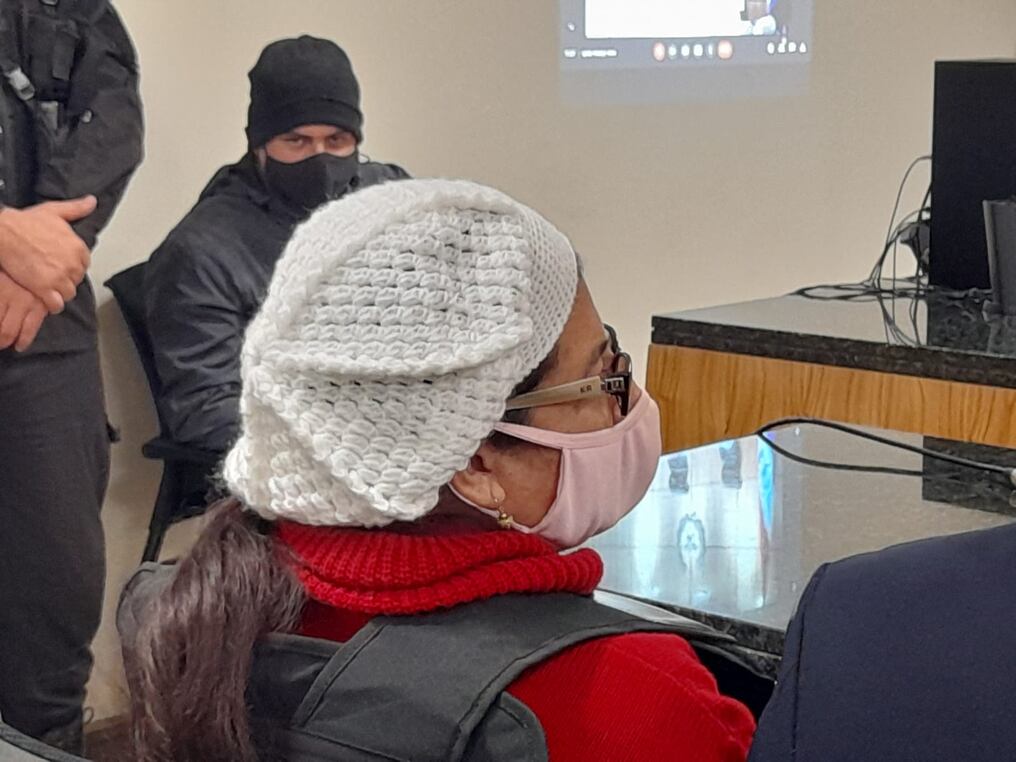 El Tribunal de Sentencia condenó a Héctor Eduardo Martínez a 30 años más 10 años como medida de seguridad y a su madre, Limpia Núñez, a 25 años de prisión. Foto: Dolly Galeano.