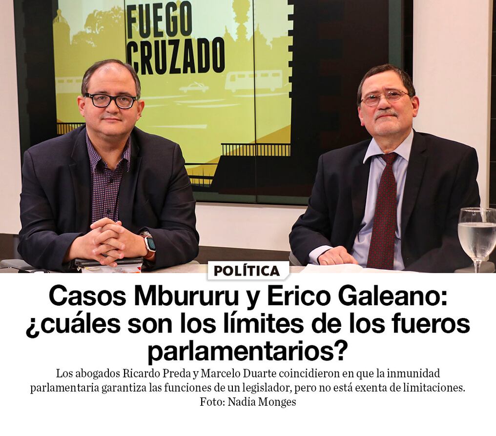 Casos Mbururu y Erico Galeano: ¿cuáles son los límites de los fueros parlamentarios?