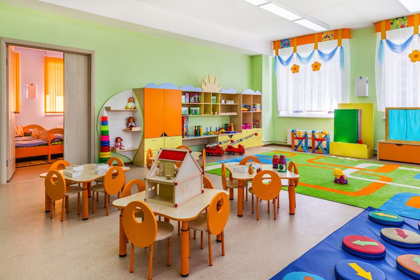 Las guarderías cumplen un rol importante en el desarrollo de los niños y también constituye un apoyo para los padres. Foto: Gentileza.
